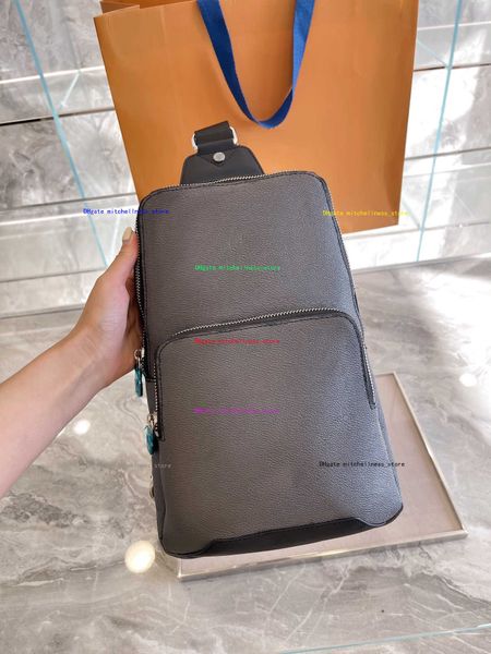 

bags men crossbody chest embossed shoulder simple atmosphere handbag leather shopping designer messenger wallet 1029