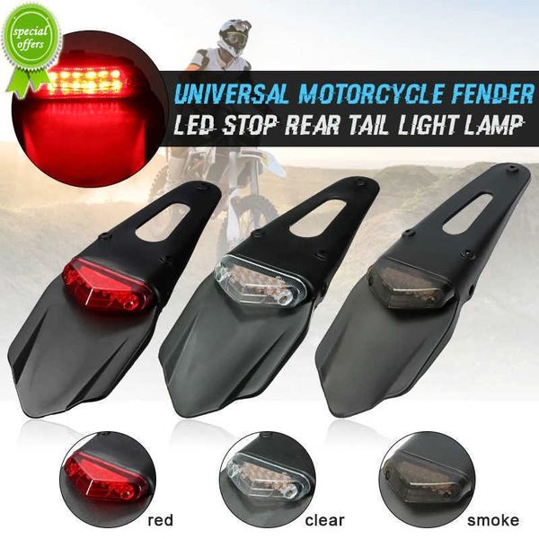 

new motorcycle fenders 12 led lamp sbreak rear tail red light universal