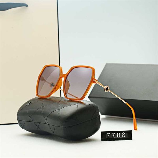

new style sunglasses women's big frame polarized fashion elegant trend, White;black