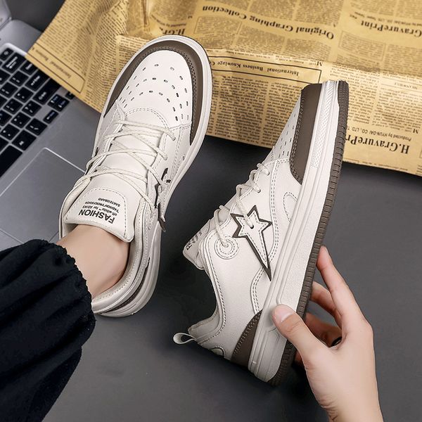 

2023 ale men women running shoes white black brown mens trainers outdoor sneakers size 39-44 color17