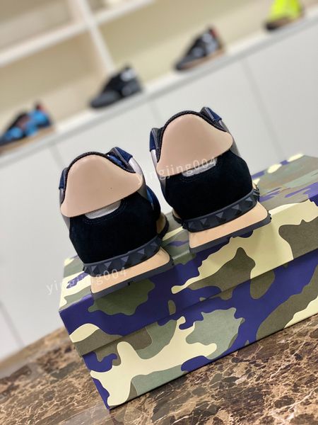 

2023 fashion designer boots men shoes platform sneakers trainers sports outdoor comfortable casual shoe, Black