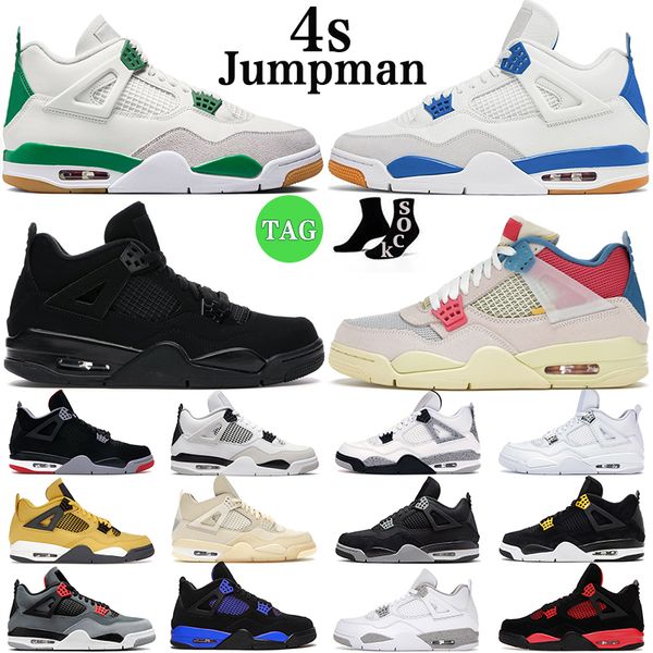 

pine green 4 basketball shoes 4s sapphire black cat black cat midnight navy military black sail cactus jack bred mens trainers outdoor sport