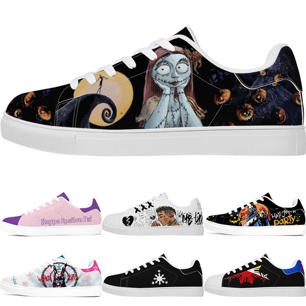 

Custom shoe Diy Shoes mens womens sneaker winter autumn shoes black handsome flame boy sports trainers sneakers big size 36-48