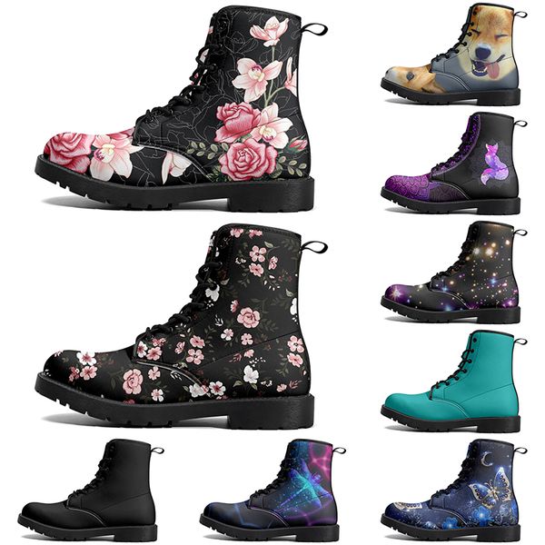 

DIY new Classic Martin Boots Non-slip autumn winter man women Versatile Customized warm Fashion Versatile Elevated Casual Customized Boots 67661