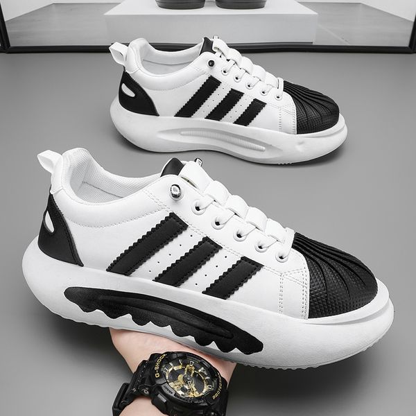 

2023 men women running shoes shell toe white green black brown mens trainers outdoor sneakers size 39-44 color47