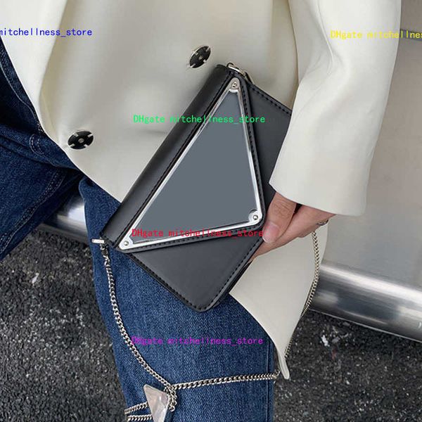 

designer 2022 spring and summer small square bag female fashion letter shoulder chain envelopebag simple messenger bags