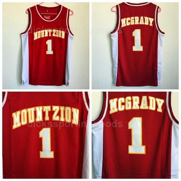 

ncaa college men tracy mcgrady jerseys 1 basketball wildcats mountzion mcgrady high school jerseys university red breathable ing, Black