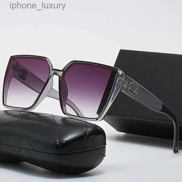 

mens women designer sunglasses luxury channel glasses fashion eyewear diamond square sunshade crystal shape sun full package glasses lunette, White;black