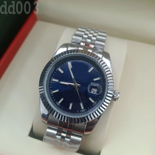 

watchsc men luxury mens watch 41mm 36mm 31mm 28mm datejust automatic mechanical montre de luxe quartz stainless steel u1 designer watches lu, Slivery;brown