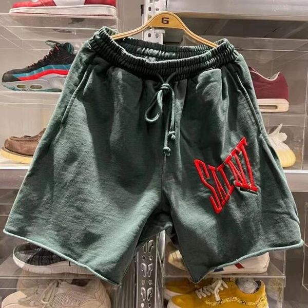 

men's plus size shorts embroidered basic solid color sport