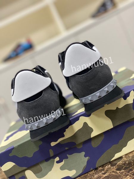 

new luxury men designer shoe sneakers luxury leather white black casual sports shoes lightweight rubber