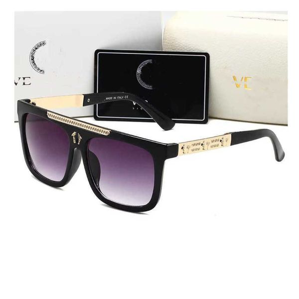 

designer sunglasses versage sunglasses branded channel sunglass womens mens sunglass uv resistant fashion gradient sun glasses, White;black
