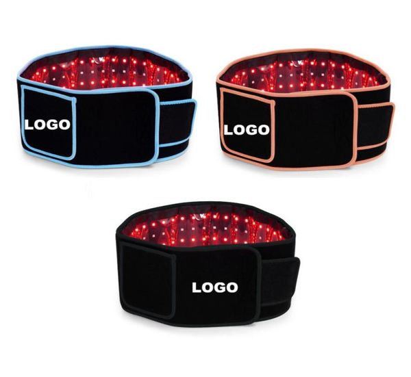 

stock in usa portable led slimming belt red light infrared therapy belt waist pain relief lipolysis body shaping sculpting 660nm 88506506