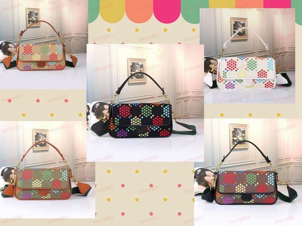 

multicolor colorful tote bag spring new luxury portable shoulder bag designer multifunctional female big bags fashion handbag wallet