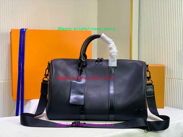 

male and female travel bag leather large capacity mature style for with the plane
