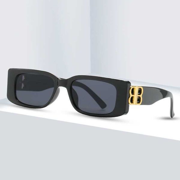 

new fashion women's 18071 sunglasses rectangle jelly white small frame, White;black