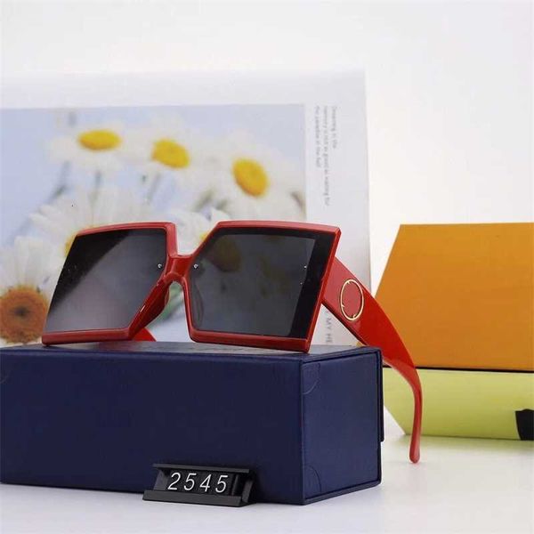 

designer sunglasses fan men's and women's large frame square polarized sunglasses show thin fashion 545, White;black