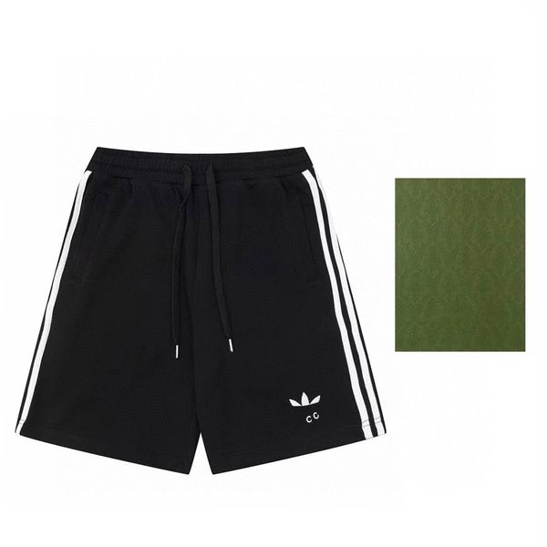 

new 2023 men's designer shorts polar style summer fashion brand with beach street pure cotton lycra mens shorts, White;black