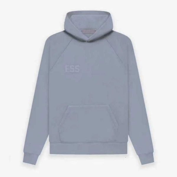 

essentail add fluff warm hooded hoodies mens womens fashion streetwear pullover sweatshirts loose hoodies lovers clothing ess essentail hoo, Black