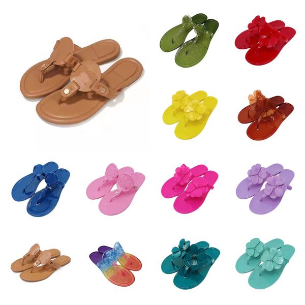 

ms designer slippers on women's fashion luxury apartment black brown red leather fabric designer slide woman outdoor shoes thong sandal