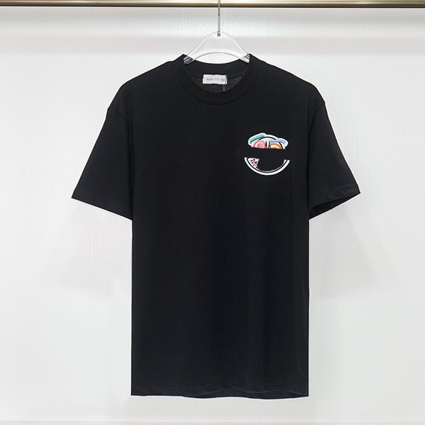 

designer mens t shirts women's classic letter badge loose casual crewneck cotton polo shirt short sleeve t shirt size s/m//xl/xxl bj4l, White;black