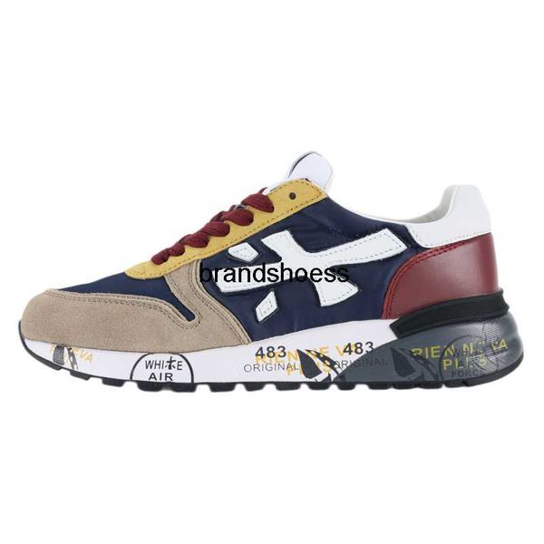 

premiata premiada men's shoes 2023 new business fashion casual sports shoes mizi shoes, Black