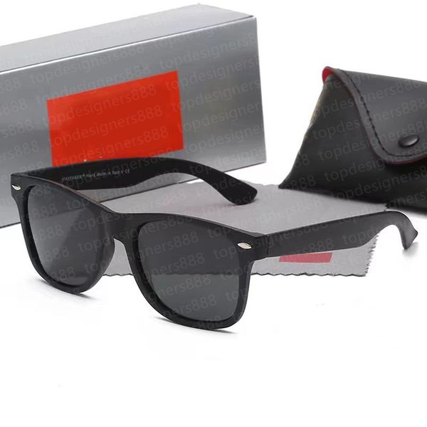 

high-end luxury fashion polarized sunglasses retro classic black frame rectangular sunglasses men's and women's eye protection sun, White;black