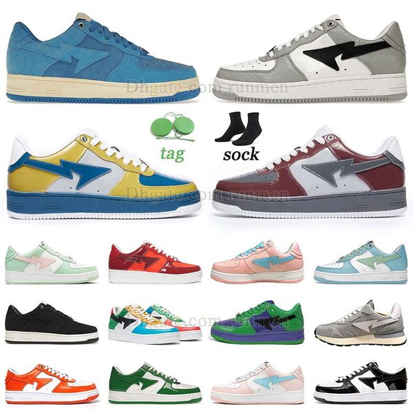 

retro casual shoes blue suede grey black nostalgic burgundy grey nostalgic blue yellow men women sneaker abc camo pink sk8 sta captain flat