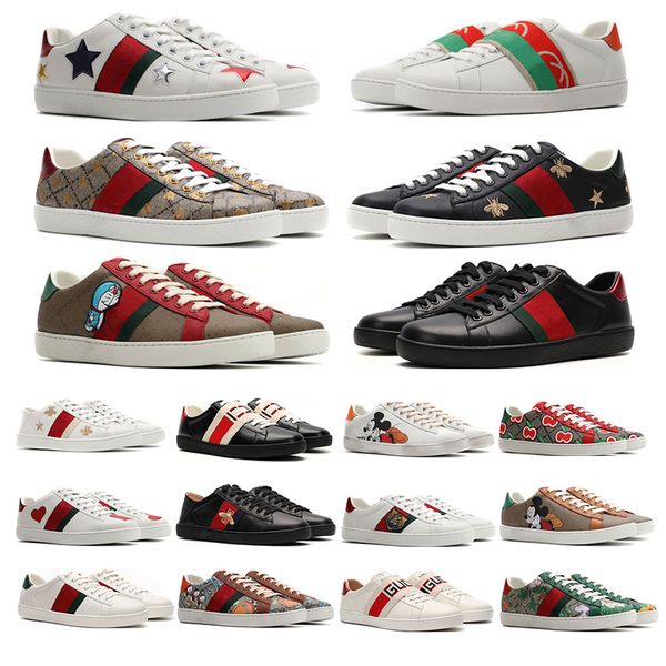 

casual shoes bee ace sneakers with box mens womens low shoe sports trainers designer tiger embroidered white red black stripes walking woman