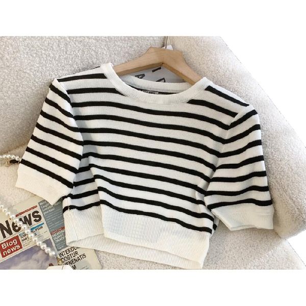 

summer fashion womens tanks cami knitted t-shirt women round neck t-shirt tank letter knitted high elastic dress t-shirt designer clothing, White