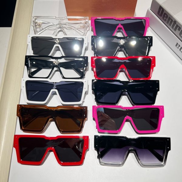 

designer cool sunglasses uv-proof for men and women trend personality fashion sunclasses sunclasses gift, White;black