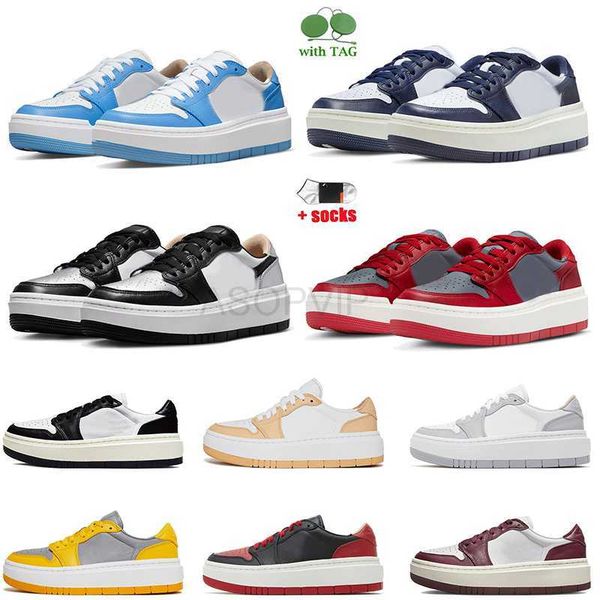 

designer fashion mens casual shoes jumpman 1 low elevate midnight navy bred silver toe 1s women men designer sneakers black white university