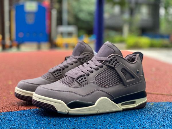 

shoes suede jumpman 4 violet ore men a ma maniere x 4s medium ash-black-muslin-burgundy crush outdoor sports sneakers dv6773-220