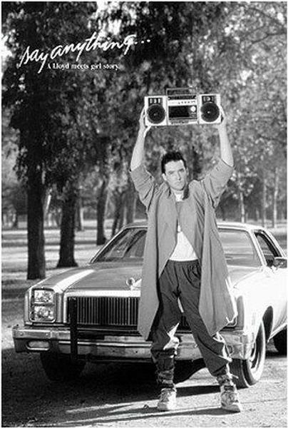 

SAY ANYTHING John Cusack IN YOUR EYES MOVIE POSTER Canvas Print Poster