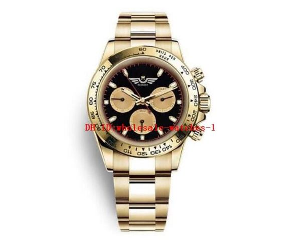 

20 style 40mm men watch 116500 116508 116503 sport watches 2813 automatic movement watches black dial luminous montre de luxe wristwatches, Slivery;brown
