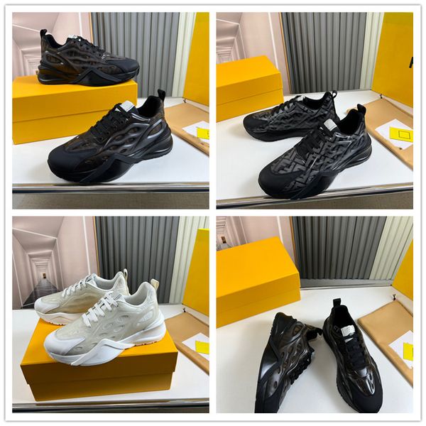 

perfect 2023s/s men flow sneakers shoes trainer nylon & suede elasticated comfort skateboard walking rubber sole fabrics outdoor sports eu38, Black