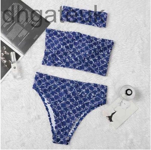 

women's swimwear designerwomen classic letter pattern print summer two pieces swimsuit fashion bikinis 3 styles bathing suit lwes, White;black