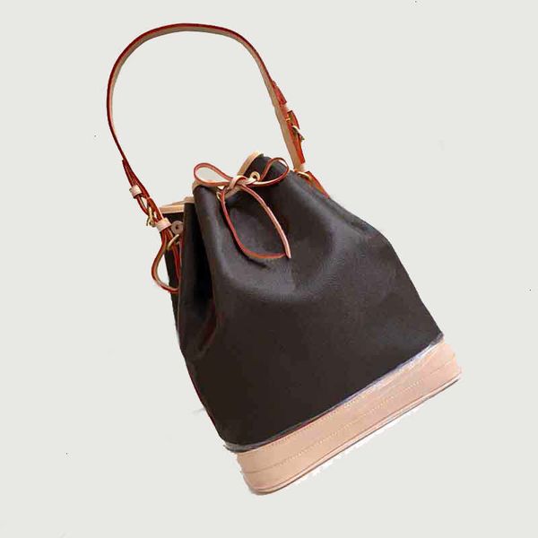 

10a wallets quanlity drawstring bags women fashion bucket canvas genuine leather hand shoulderbags plaid without b018 4222442222 8p0v, Red;black