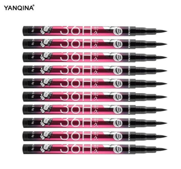 

yanqina 36h waterproof liquid eyeliner make up beauty comestics longlasting eye liner pencil makeup tools for eyeshadow2801635