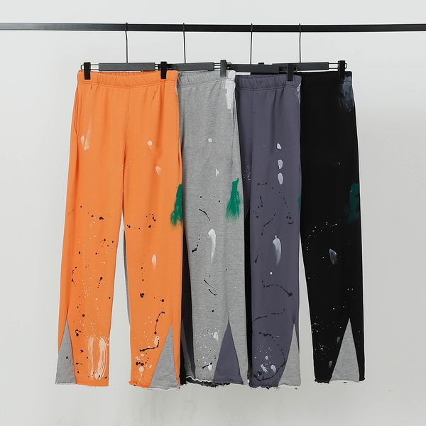 Fashion Men's Clothes Print Patchwork Casual Pants Trousers D212