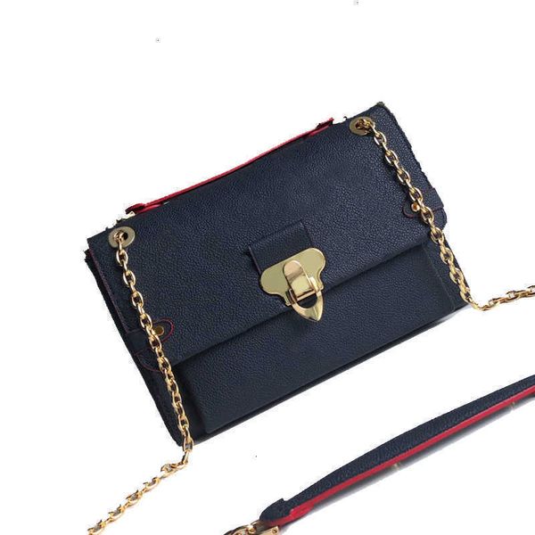 

5a wallets fashion hand bags vavin bb m44550 lady flap soft embossing genuine leather hasp small open pocket shoulderbag crossbody b1 9g7c, Red;black