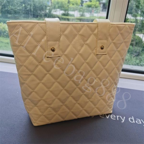 

designer bags women shoulder bags beach bag pu leather 5 color letter print made in italy big capacity paris case lattice style bucket handb