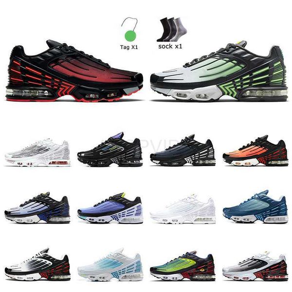 

fashion ghost green aqua tn 3 plus iii cushion running shoes mesh leather og black all white crater grey radiant red tuned tns mens women jo