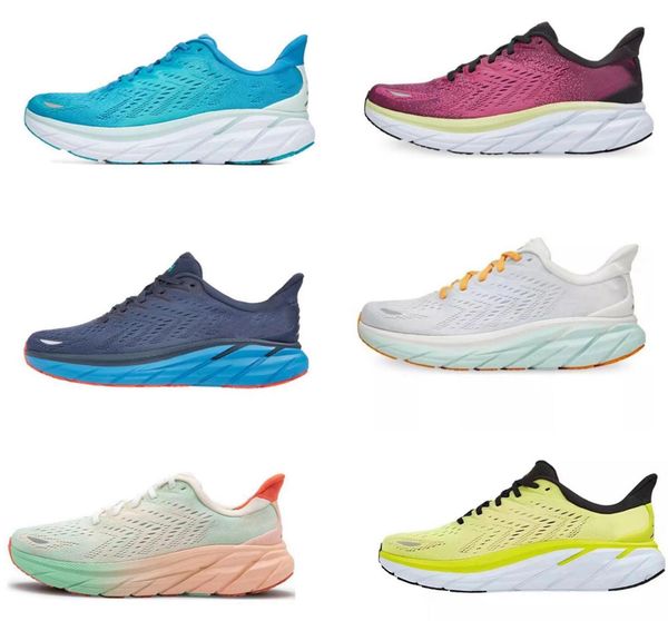 

one clifton 8 running shoes 2023 men women training sneakers discount yakuda sneakers dropshiping accepted, White;red