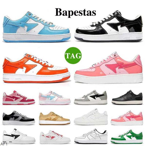 

sk8 men women casual bapesta shoes a bapestas sta low abc camo stars combo pink green beige sude red black orange mens trainers plateforme c