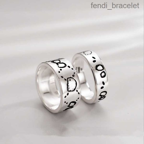 

skull street titanium steel band ring fashion couple party wedding men and women jewelry punk rings gift, Slivery;golden