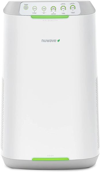 

nuwave oxypure zero e500 smart air purifier zero waste &amp zero filter replacements large area up to 855 sq ft captures 100%