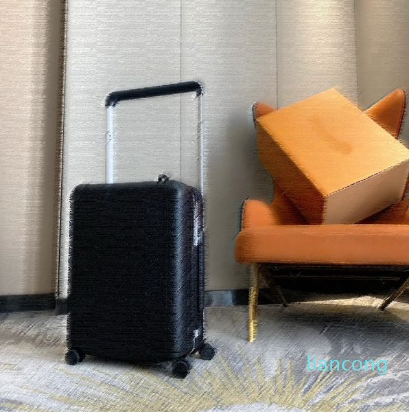 

10A Luxury suitcase Designer luggage 55 Boarding box Large capacity Carry-on cabin Classic Alphabet Flower Pattern Travel Business