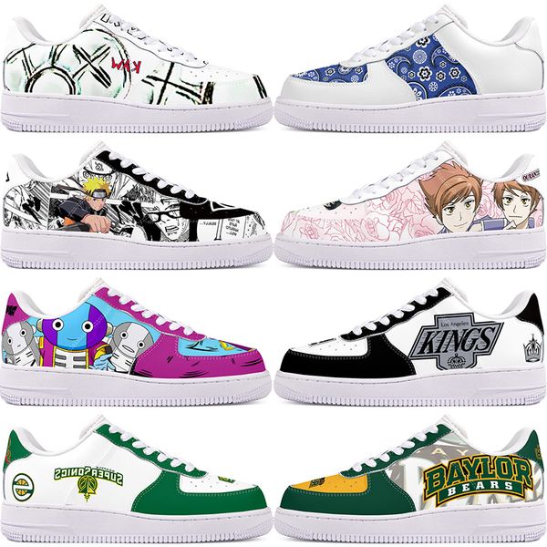 

DIY shoes winter lovely fashion autumn mens Leisure shoes one for men women platform casual sneakers Classic cartoon graffiti trainers sports L210624-23