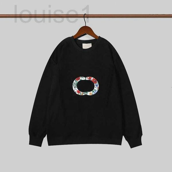 

women's hoodies & sweatshirts populardesigner classic letter printed sweatshirt women fashion simple casual pullover hoodie high street, Black